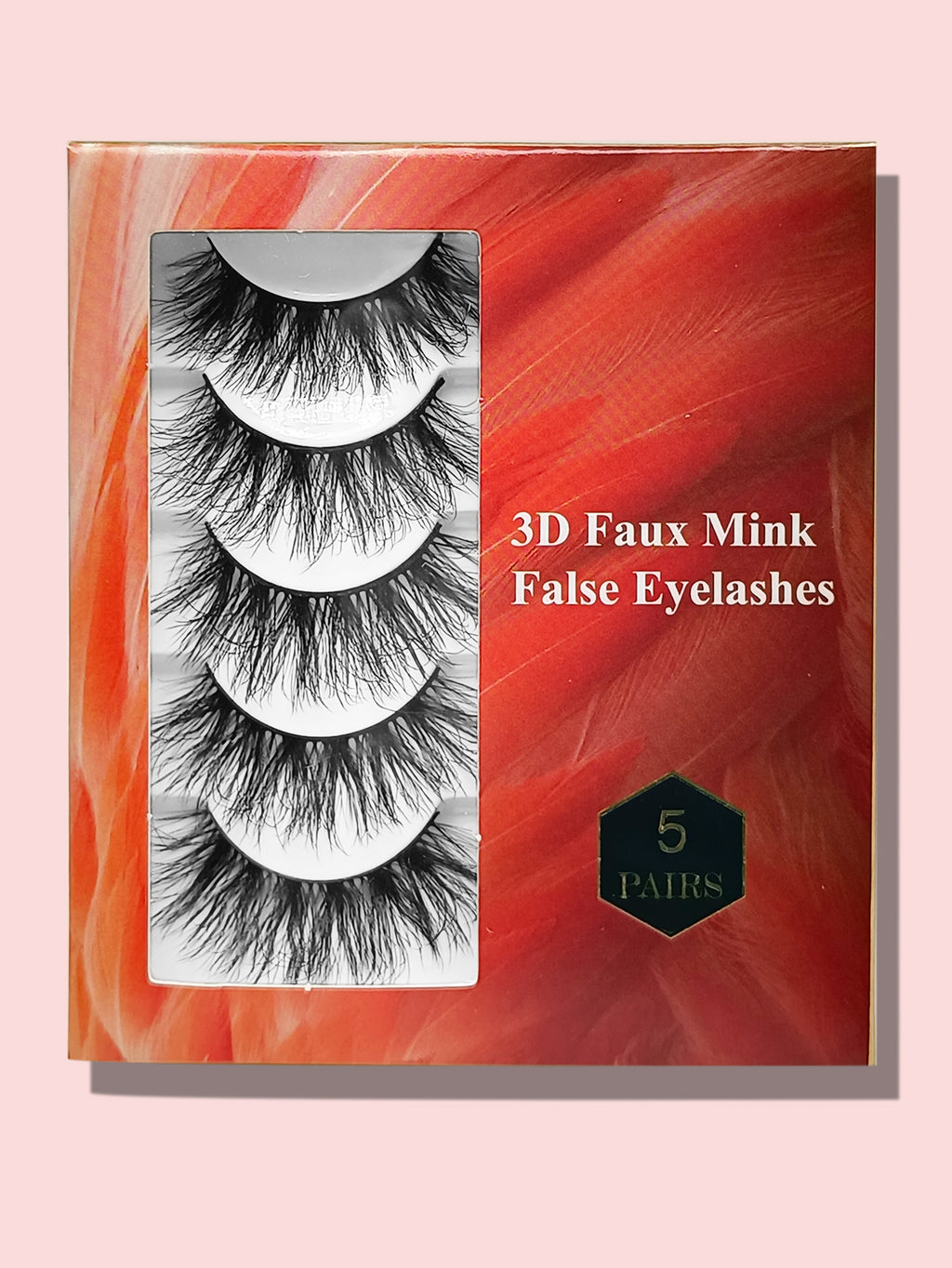 3D Premium Faux Mink False Eyelashes MK-01